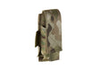 Warrior Enkelt Pistol magasinlomme 9mm - Multicam