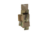 Warrior Direct Action Enkelt Pistol magasinlomme 9mm - Multicam