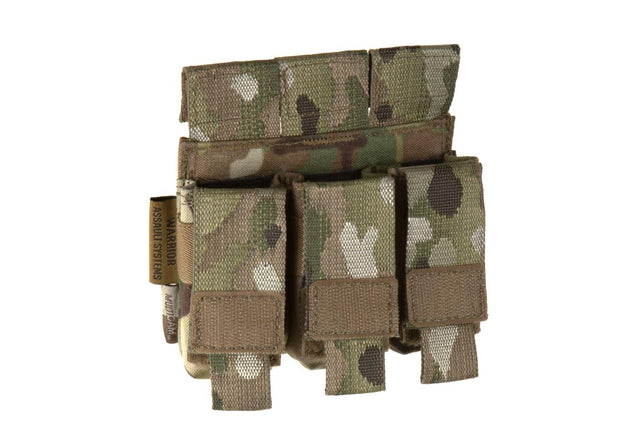 Warrior Direct Action Trippel Pistol magasinlomme 9mm - Multicam