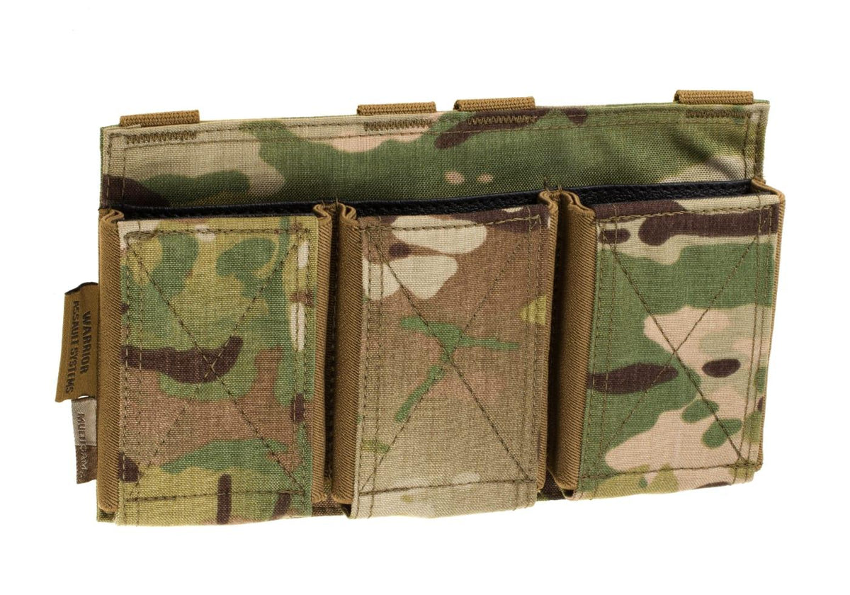 Warrior Trippel Elastic magasinlomme - Multicam