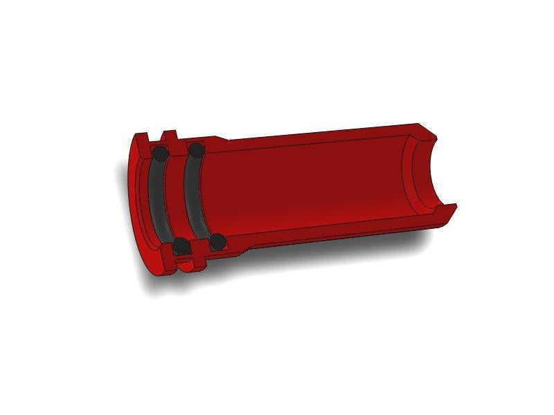 AirsoftPro CNC Aluminum Nozzle with Double Seal