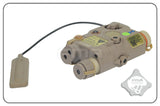 PEQ LA5 UPGRADED VERSION LED LYS OG LASER - TAN
