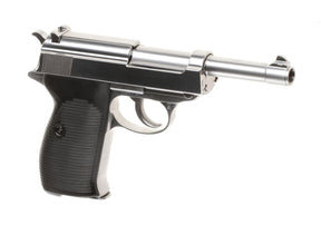 WE P38 Full Metal GBB - Silver