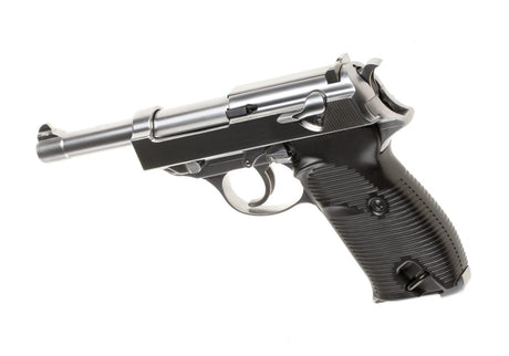 WE P38 Full Metal GBB - Silver