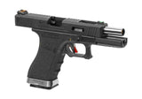 WE G-Force 18C BK Silver Barrel Metal Version GBB - Black