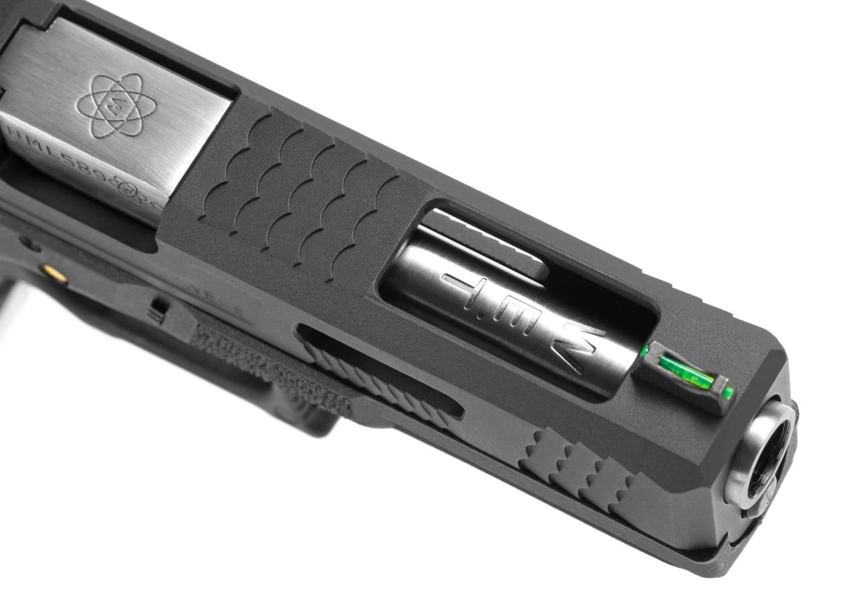 WE G-Force 18C BK Silver Barrel Metal Version GBB - Black