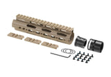 Leapers AR-15 7 Tommer Super Slim Free Float Forskæfte - Dark Earth