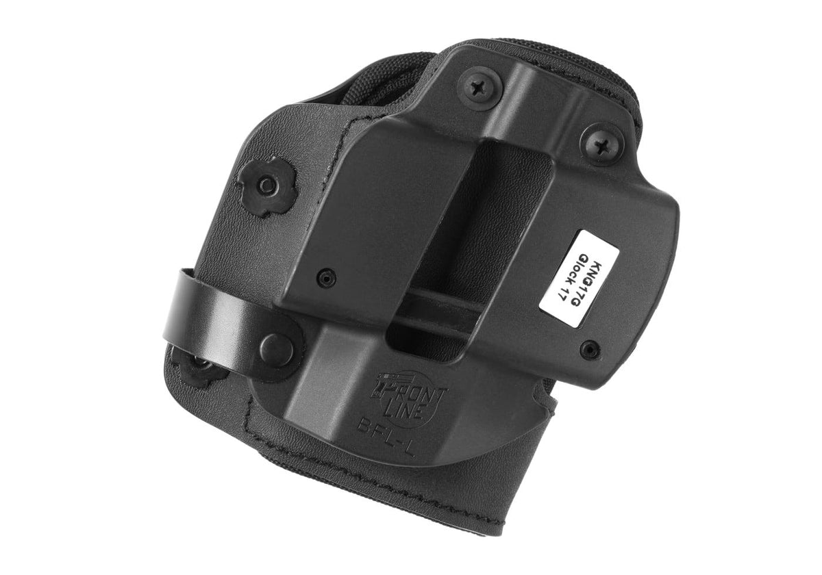 Frontline KNG Open Top Hylster til GLOCK G17 GTL Left Side - Sort