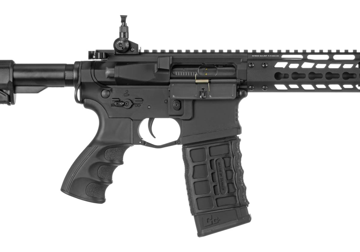 G&G GC16 E.T.U. Wild Hog 9 Tommer S-AEG - Sort
