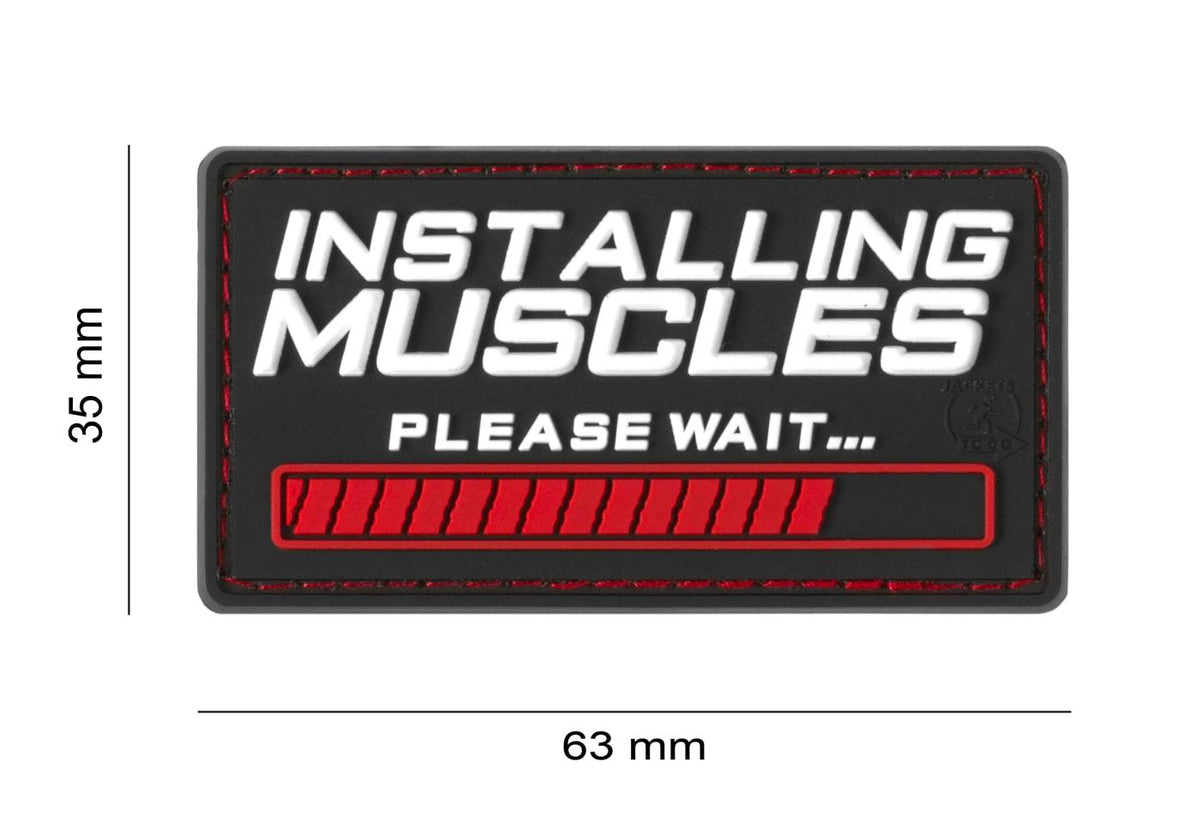 JTG Installing Muscles gummipatch - Multicolor
