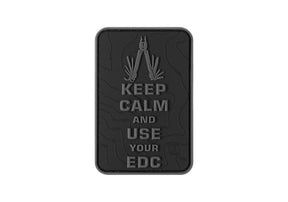 JTG Keep Calm EDC gummipatch