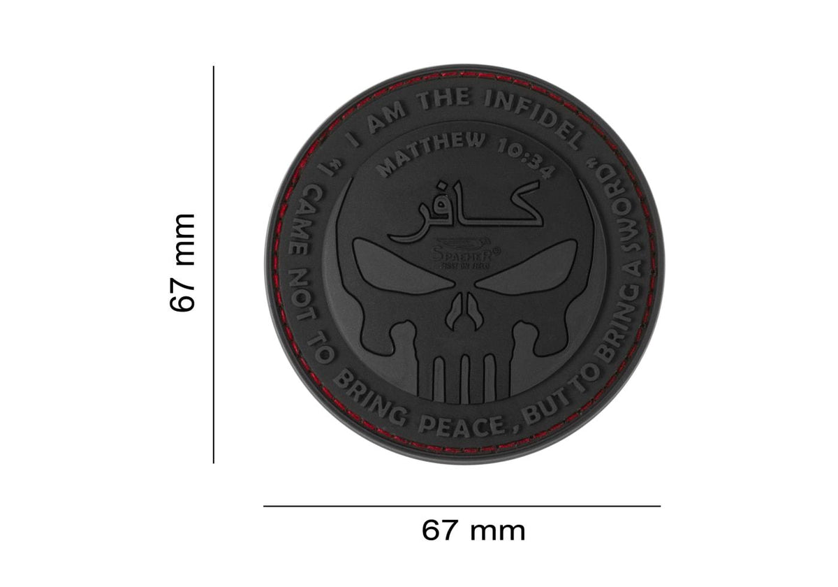 JTG The Infidel Punisher gummipatch