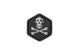 JTG Gorilla Hunter Skull Cat Eye gummipatch - Multicolor