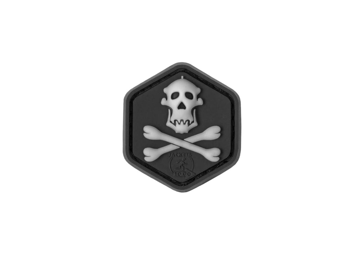 JTG Gorilla Hunter Skull Cat Eye gummipatch - Multicolor