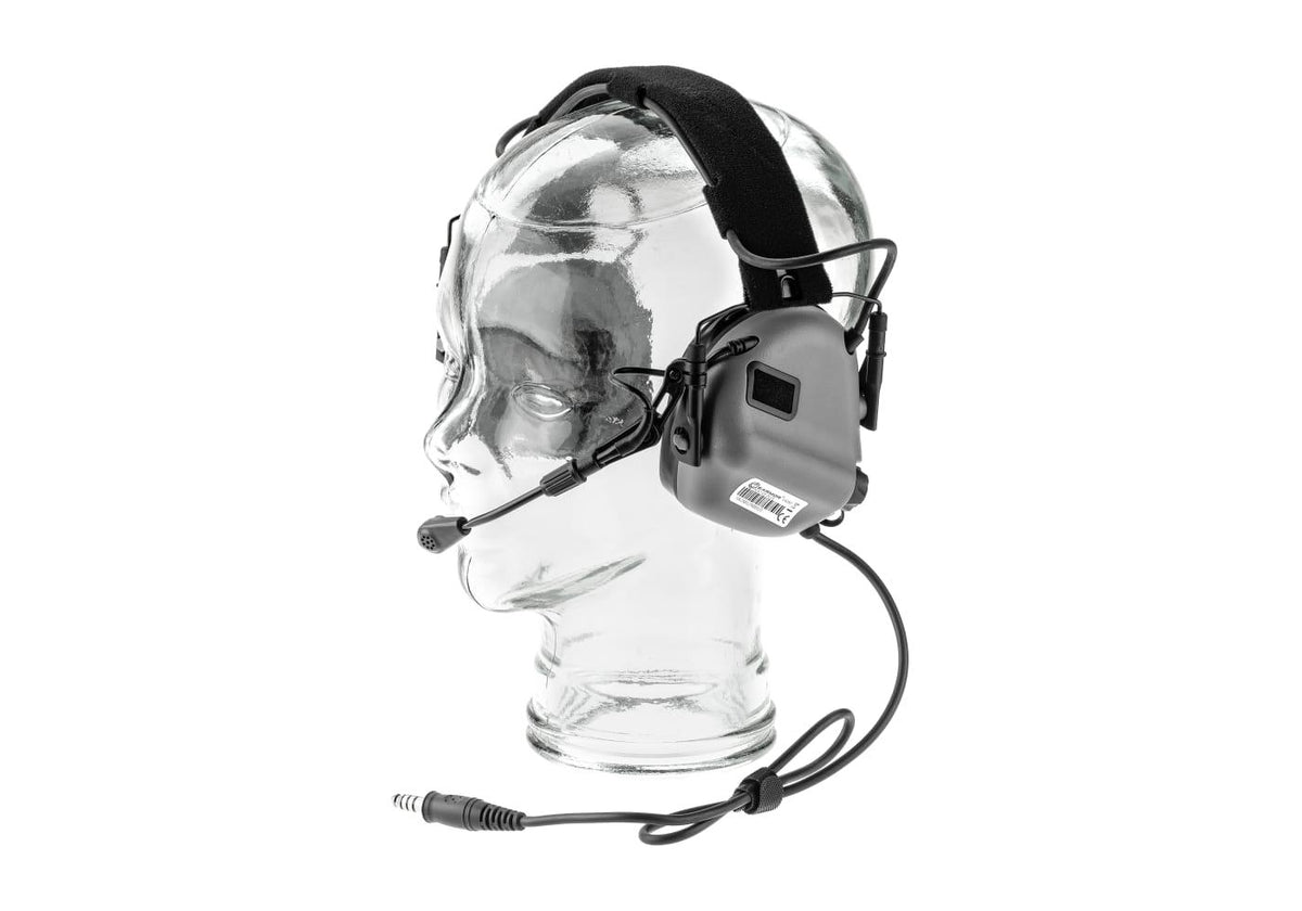 Earmor M32 Taktisk Communication Hearing Protector - Grå