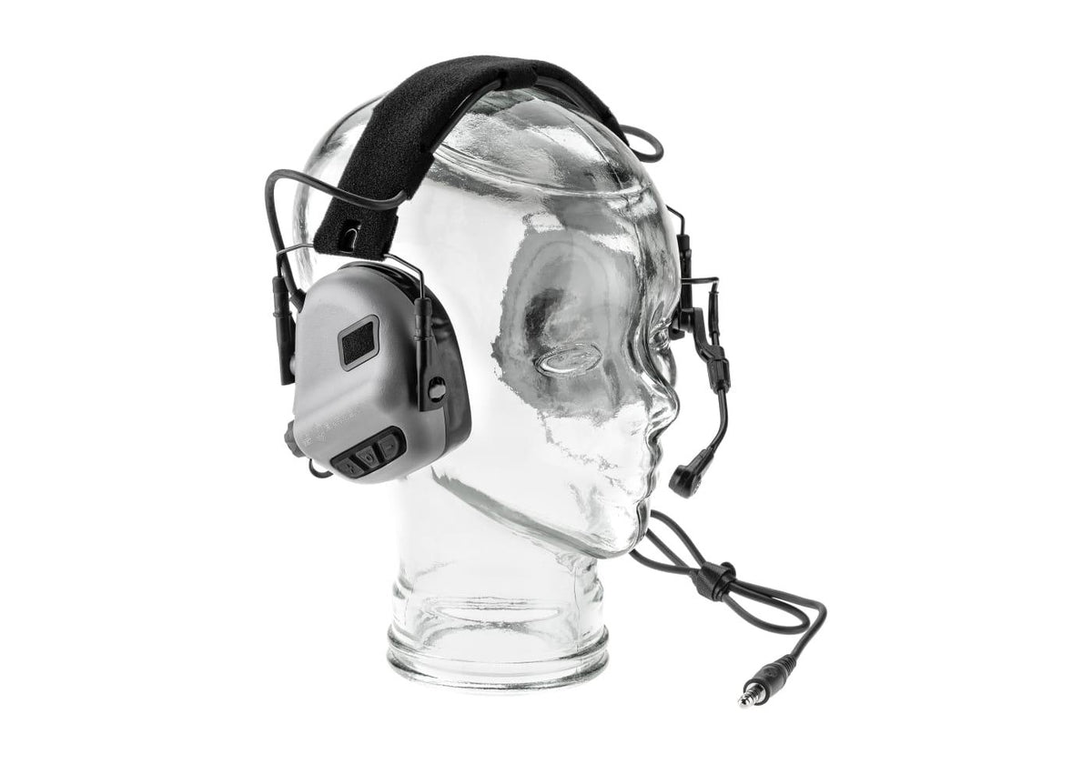 Earmor M32 Taktisk Communication Hearing Protector - Grå
