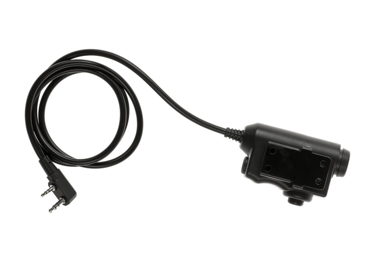 Earmor M51 Taktisk PTT Kenwood - Sort