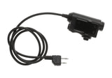 Earmor M51 Taktisk PTT Midland - Sort