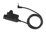 Earmor M51 Taktisk PTT Motorola Talkabout - Sort