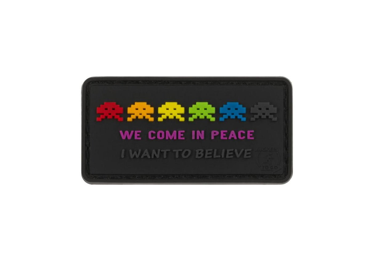 We Come In Peace Alien Invasion Patch