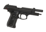 B&W Elite M92 helmetal GBB - Sort