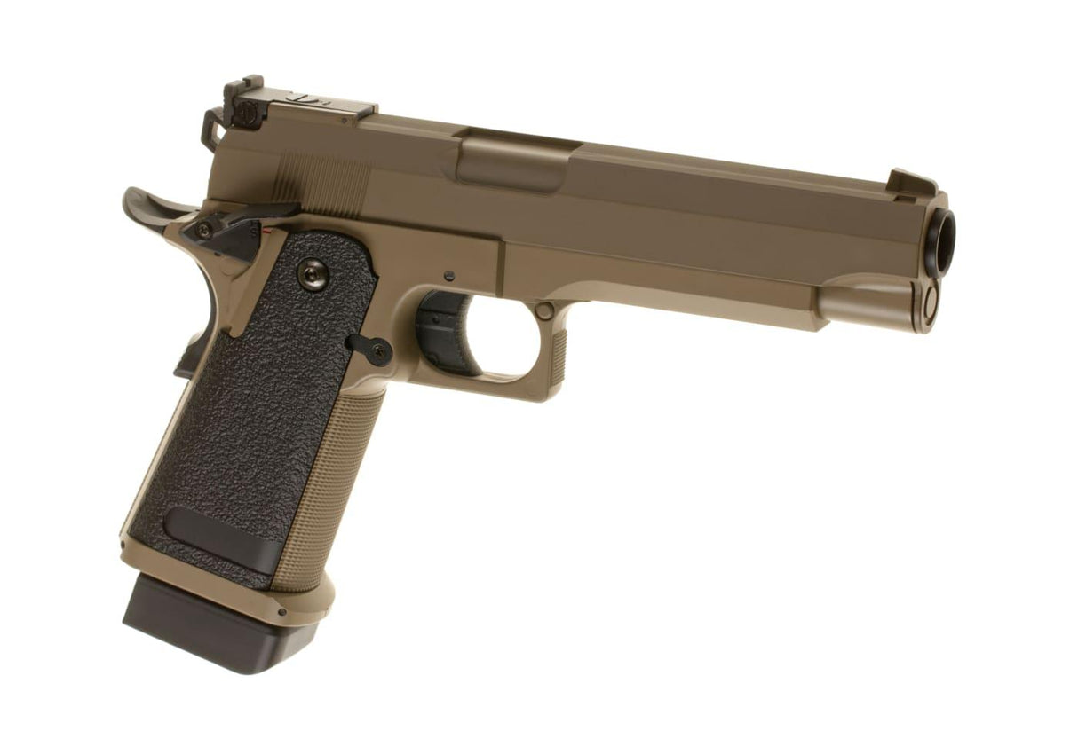 CYMA CM.128 Hi-Capa El-pistol - Tan