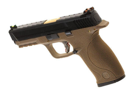 WE WET-05 BK Gold Barrel Metal Version GBB - FDE