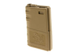 G&P Magazin M4 Skull Frog Hicap 140rds - Desert