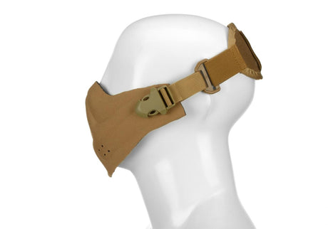 Invader Gear Lightweight Half Face Maske - Tan