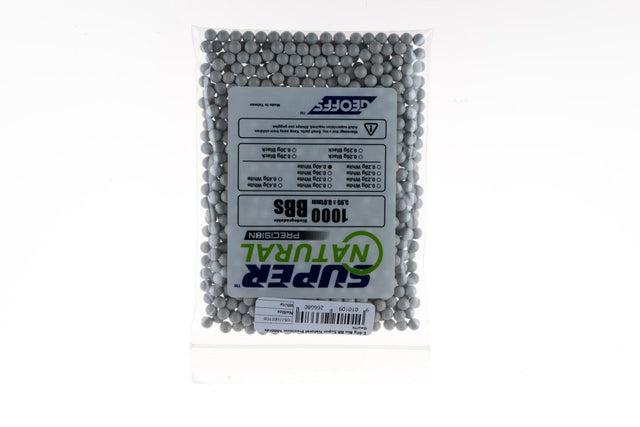 Geoffs 0.40g Bio BB Super Natural Precision 1000rds - Hvid
