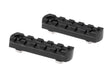 Ares 2.5 Tommer M-LOK Skinne 2-Pack - Sort