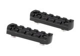 Ares 2.5 Tommer M-LOK Skinne 2-Pack - Sort
