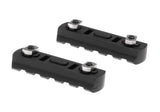 Ares 2.5 Tommer M-LOK Skinne 2-Pack - Sort