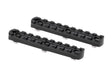 Ares 4 Tommer M-LOK Skinne 2-Pack - Sort