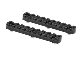 Ares 4 Tommer M-LOK Skinne 2-Pack - Sort