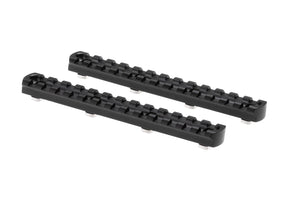 Ares 5.5 Tommer M-LOK Skinne 2-Pack - Sort