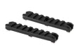 Amoeba 3.5 Tommer M-LOK Plastic Skinne 2-Pack - Sort