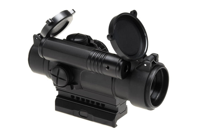 Aim-O M4 Rød dot med Laser - Sort