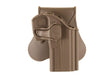 Amomax Paddle Hylster für CZ 75D Compact - Dark Earth
