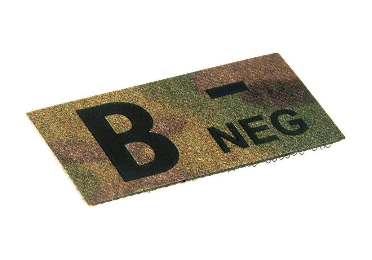 Clawgear B Neg IR Patch - Multicam