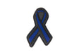 JTG Thin Blå Line Ribbon gummipatch - Multicolor