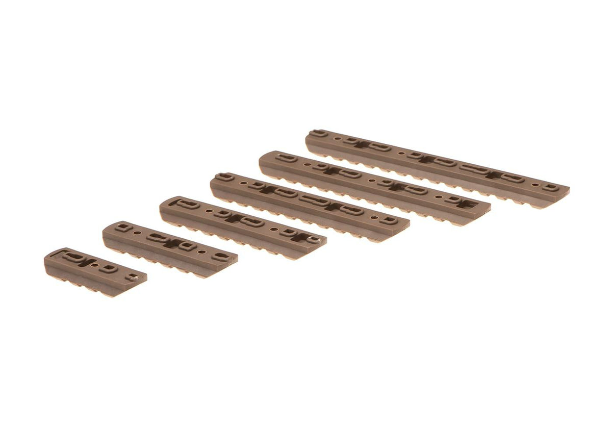 MP Skinne Set 6-pack til Keymod & M-LOK