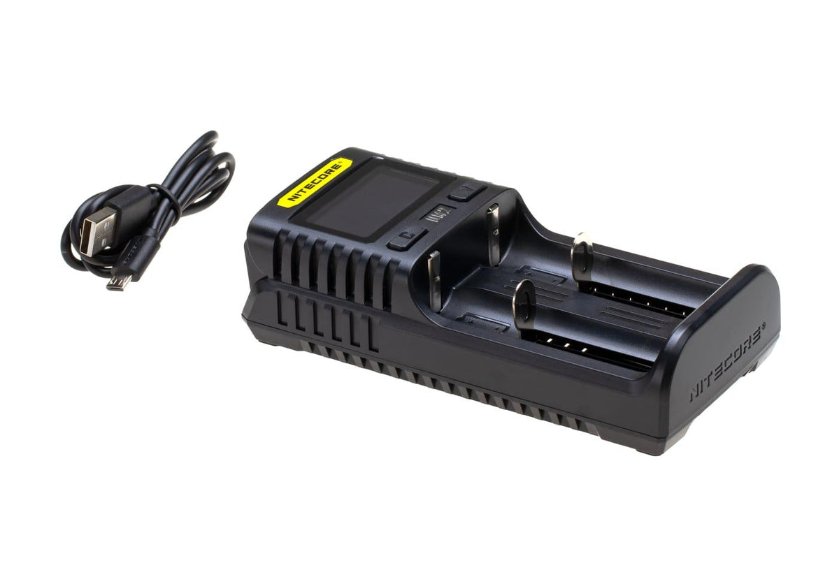 Nitecore UM2 Oplader - Sort