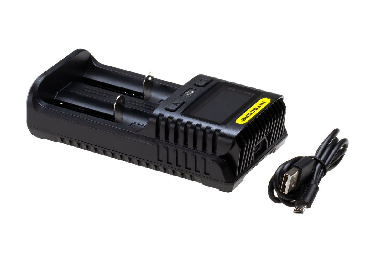 Nitecore UM2 Oplader - Sort