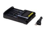 Nitecore UMS4 Oplader - Sort