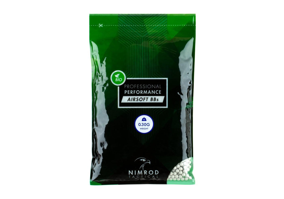 Nimrod 0.30g Bio BB Professional Performance 3335rds - Hvid