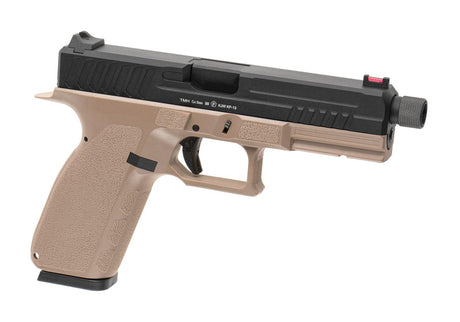 KJ Works KP-13 TBC Metal Version GBB - Tan