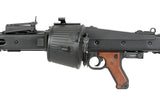 MG42 helmetal AEG maskingevær Replica - ægte træ