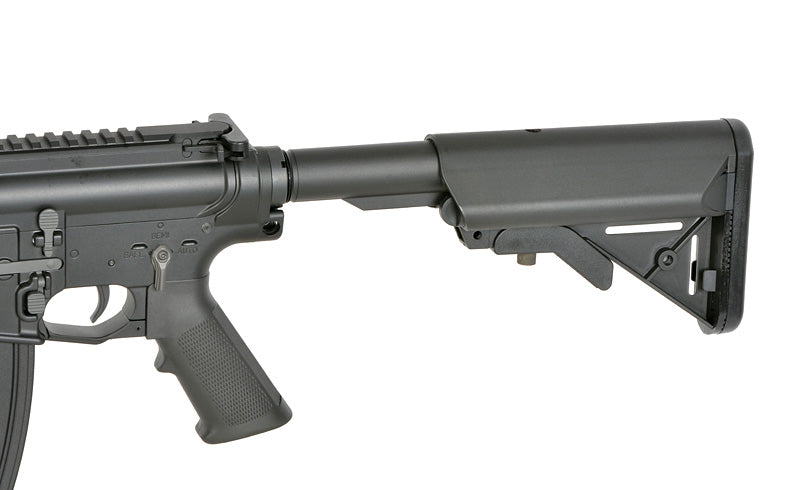 WE13 13" M4/AR-15 Knight's Armament Airsoft Riffel, 30 RPS, ETU - Sort