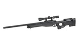 Scope 3-9x40 with high mount rings